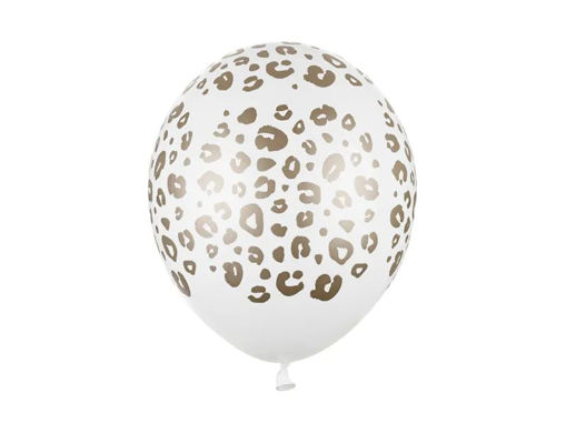 Picture of LATEX BALLOONS LEOPARD SPOTS 12 INCH